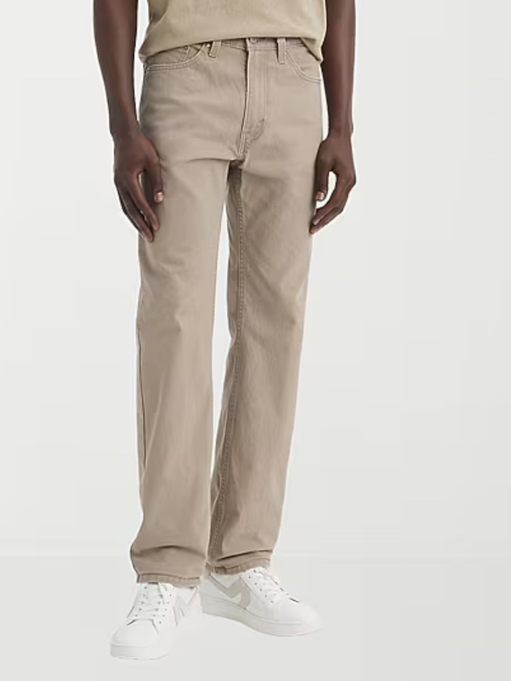 Levi's® Mens 505™ Straight Leg Regular Fit Jean 32x29 desert taupe